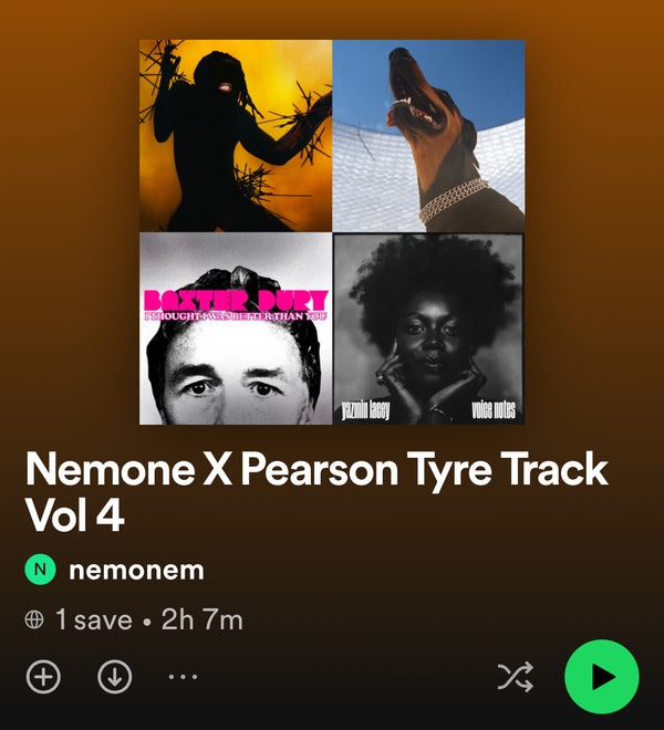 Nemone X Pearson Tyre Tracks Volume 4