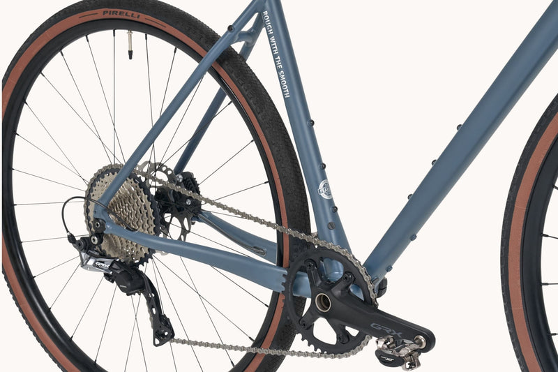 Rough With The Smooth - Integrated Aluminium Gravel Frameset