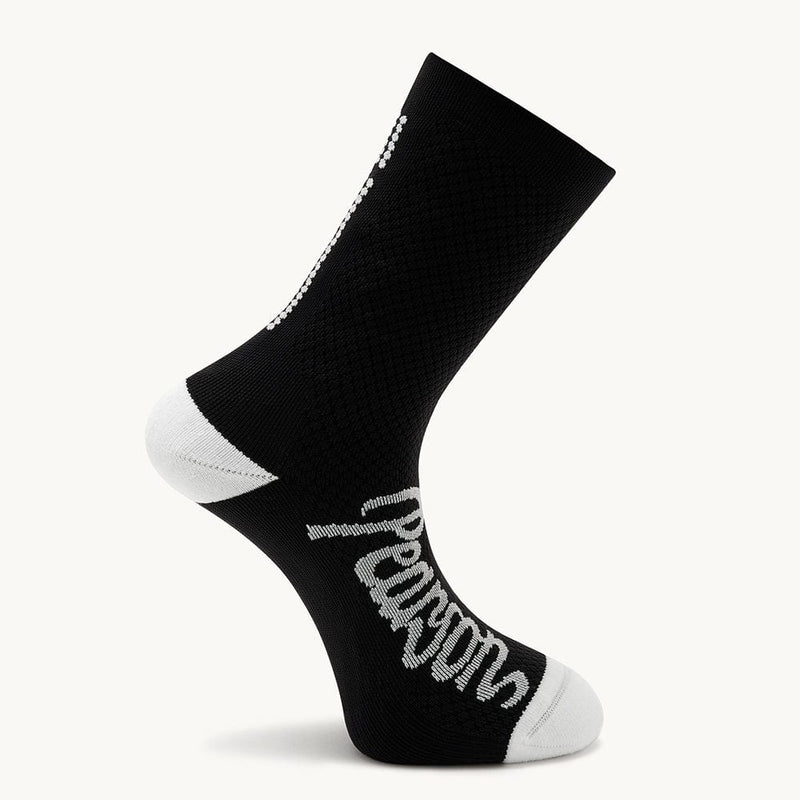 Through And Off - Cycling Socks Black