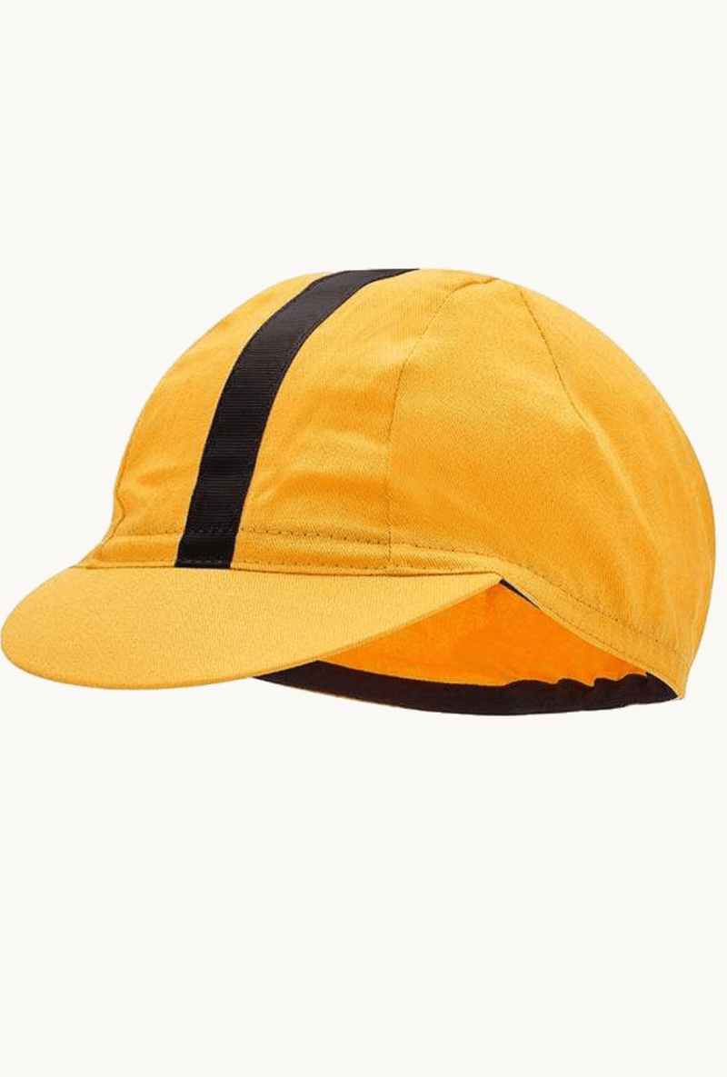 Come What May - Cycling Cap Ochre