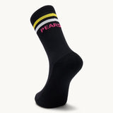 On Your Toes - Daily Socks YellowBlackPink