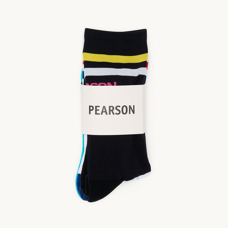 On Your Toes - Daily Socks Triple Pack All Stripes